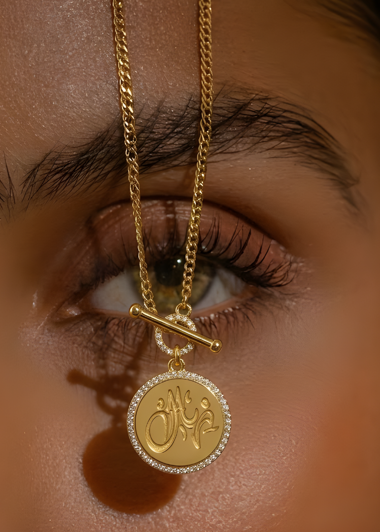 Customized Gold-Plated Silver Name Necklace 925