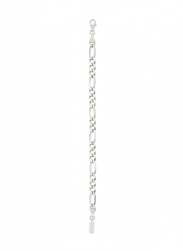 Cartier-Style Bracelet in Italian Silver