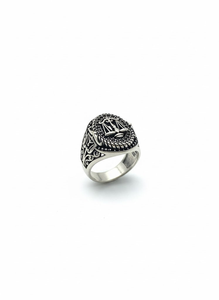 Classic Men’s Turkish Silver Ring