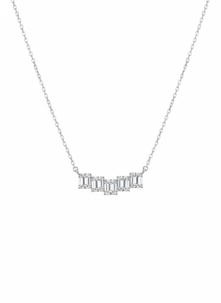 Squares Necklace – Italian Silver 925