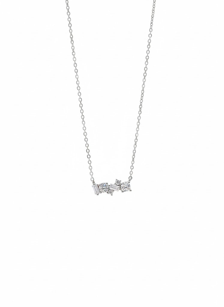 Stone Necklace – Italian Silver 925