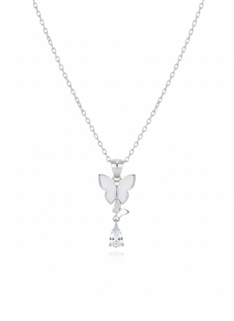 Butterfly Necklace – Sterling Silver 925 (Classic)