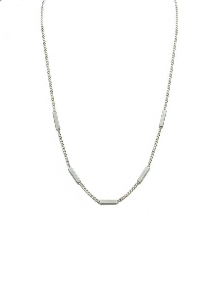 Black Grommet Chain – Sterling Silver 925