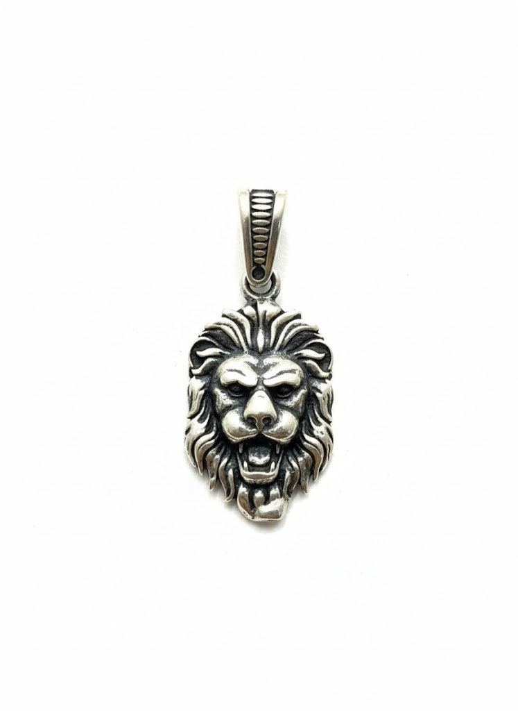 Lion Pendant – Sterling Silver 925