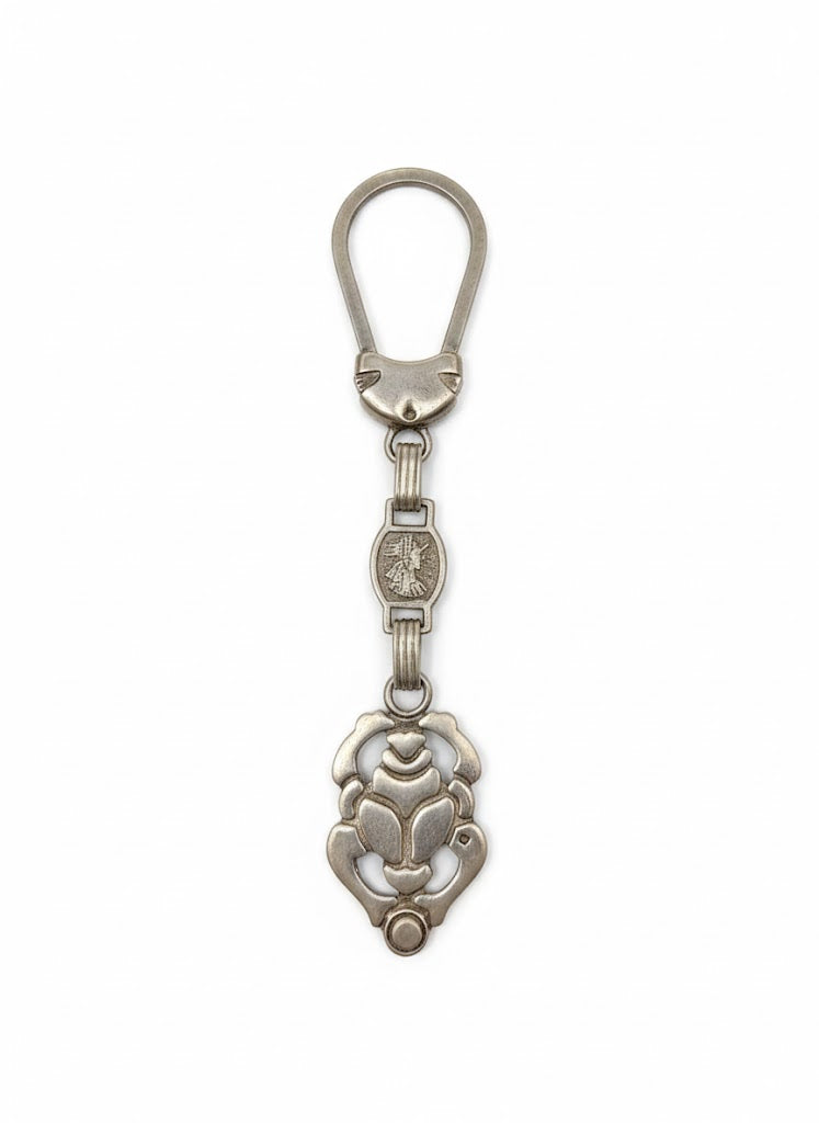 Pharaonic Egyptian Silver Medal Keychain (Economic)