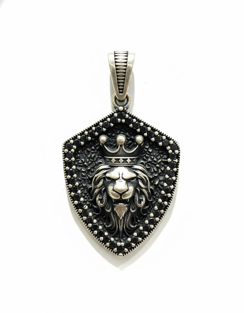 Turkish Silver Lion Pendant 925 – Classic
