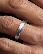 Classic Matte Silver Band