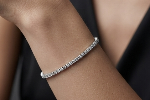 Classic Tennis Bracelet – 925 Sterling Silver