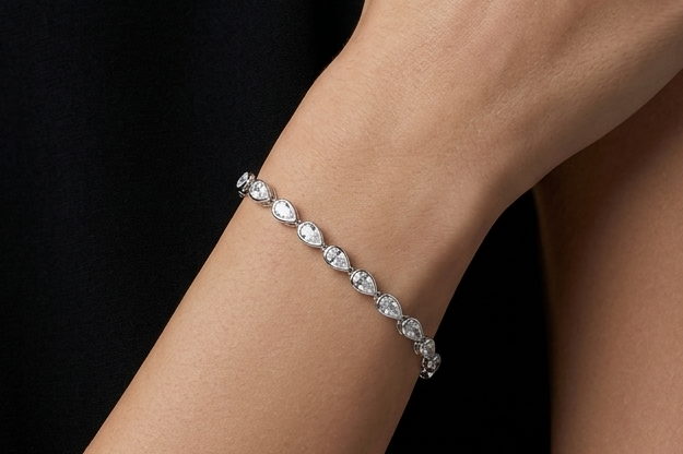 Marquise Bracelet _ 925 Bracelet Sterling Silver