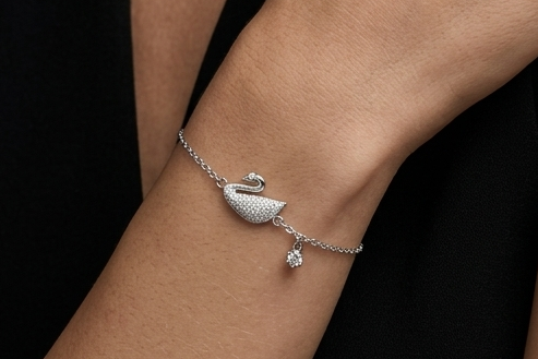 Swan Bracelet – 925 Sterling Silver