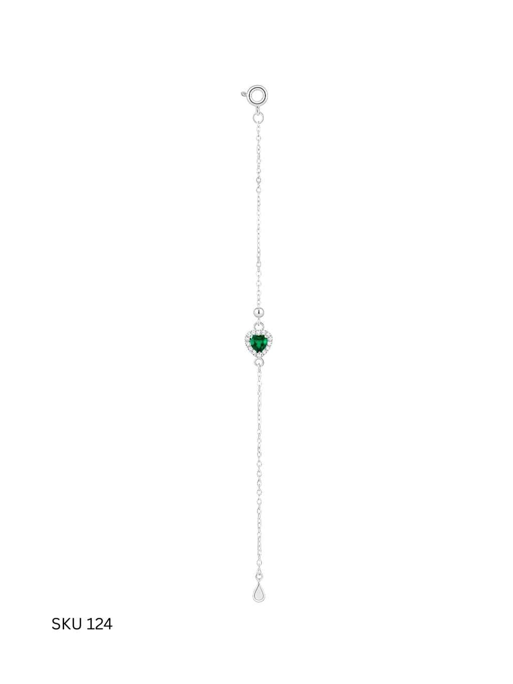 A charm-style bracelet crafted in Italian sterling silver (925) and platinum plated, designed for playful personalization and everyday femininity. A popular choice for gifting.