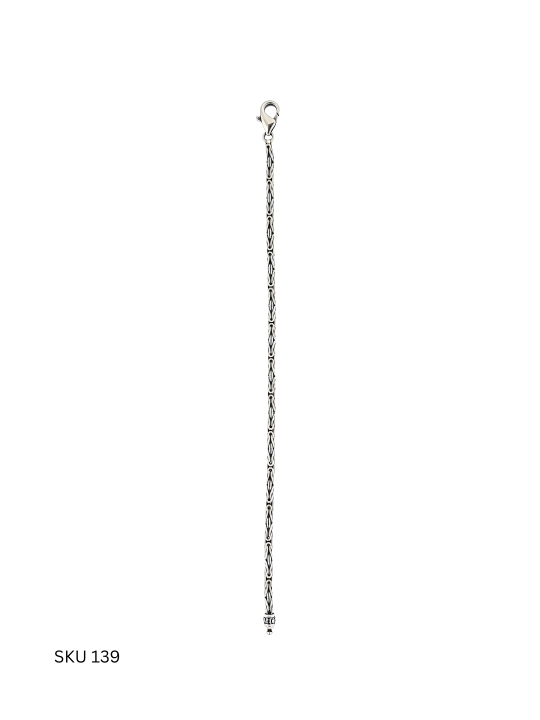 A powerful statement bracelet crafted in Italian 925 sterling silver. The King design features bold links symbolizing strength, authority, and refined masculinity.