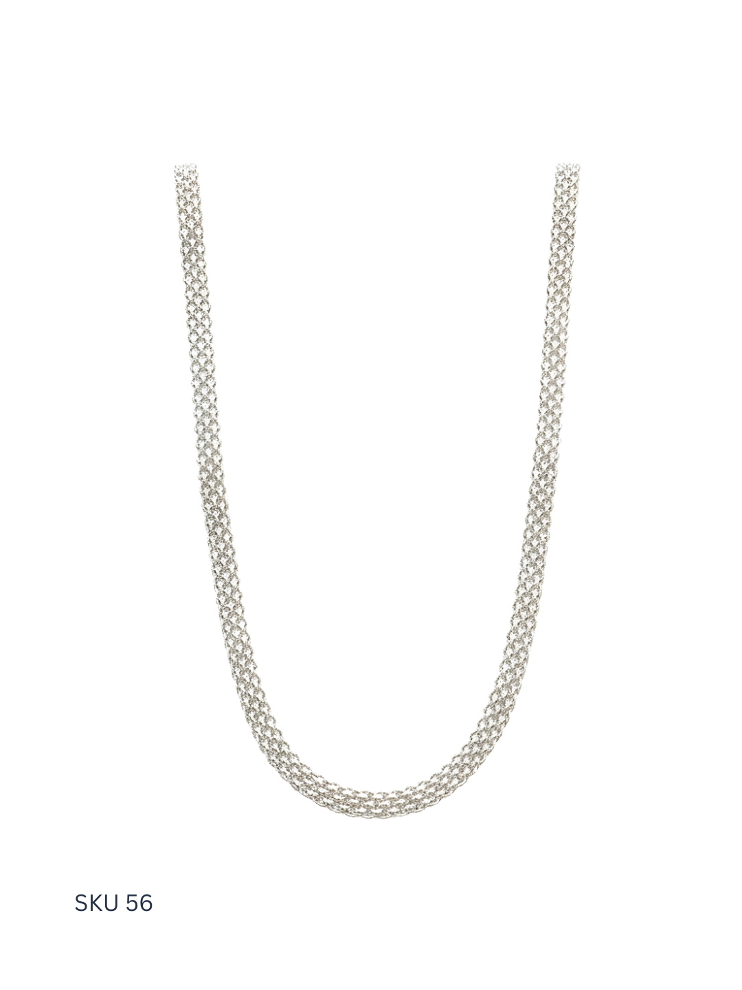 A sleek matte-finish chain crafted from Italian sterling silver 925 and plated with platinum for enhanced durability and shine. Designed for men who prefer understated elegance and modern minimalism.