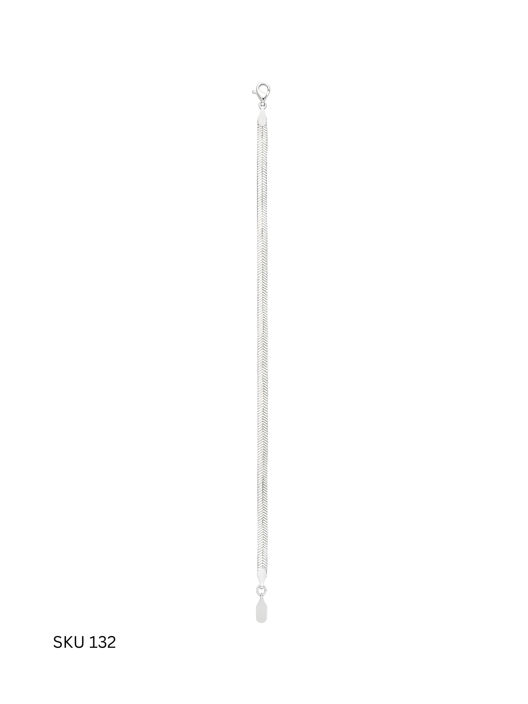 Expertly woven snakeskin-style bracelet crafted from Thai 925 sterling silver. Its flexible texture and bold shine create a powerful statement piece designed for modern men who value craftsmanship and comfort.