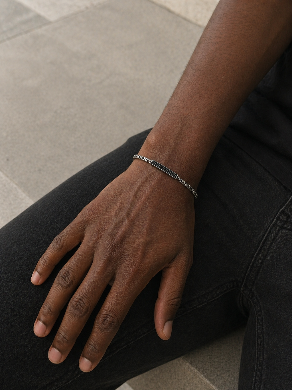 King Black Turkish Silver Bracelet