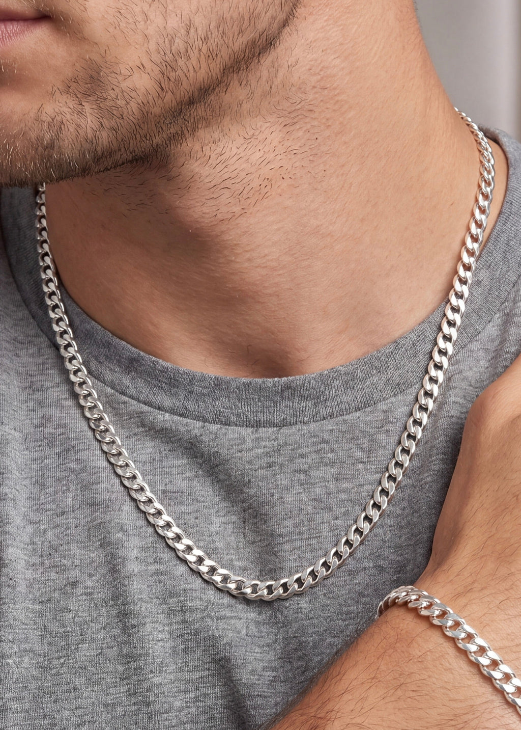 Grommet Chain – Sterling Silver 925